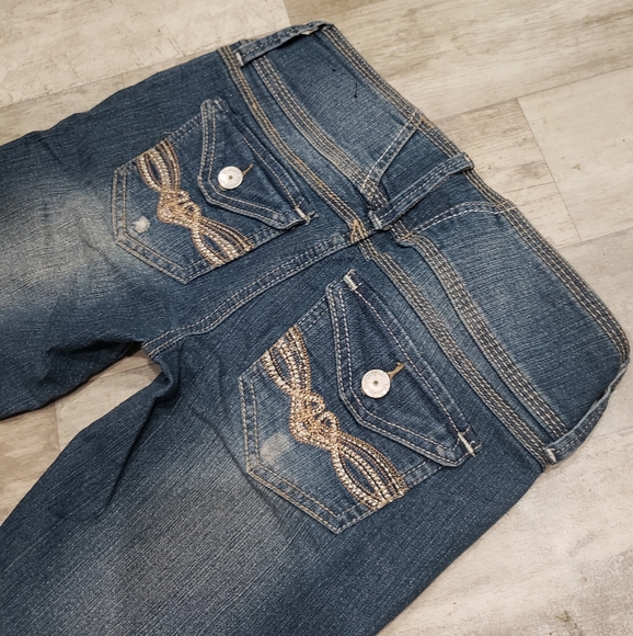 Denim shorts sz 3 - Picture 2 of 3